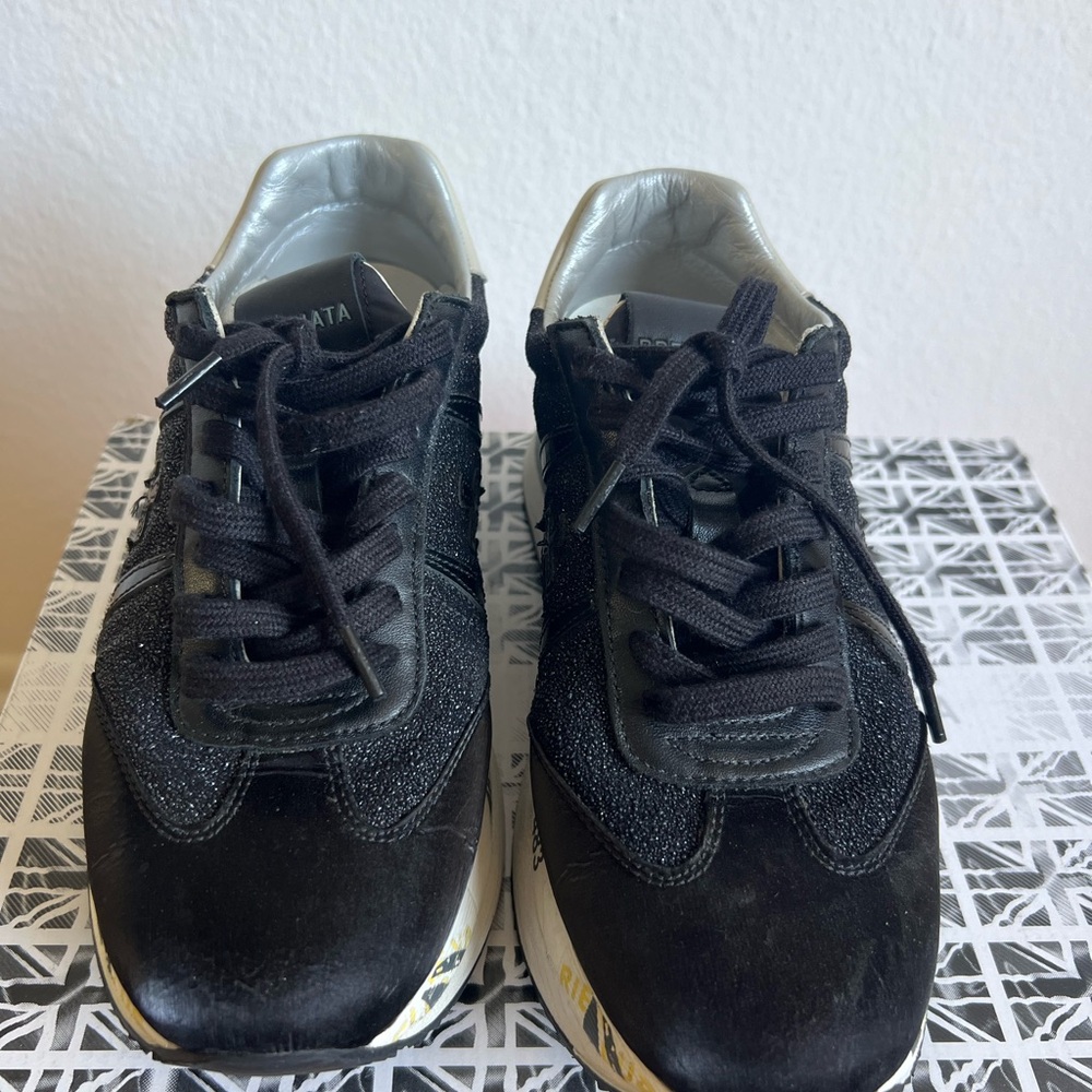 Women’s Black Sneakers. Premiata . Platform